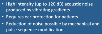 MRI acoustic noise