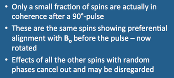 NMR phase coherence