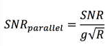 Parallel Imaging SNR