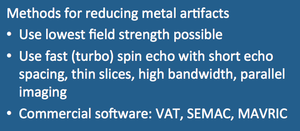 Metal Artifact Suppression